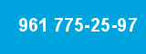 961 775-25-97 961 775-25-97